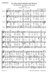 Bach: Er rufet seinen Schafen mit Name, BWV 175