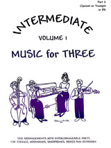 Intermediate Music for Three - Volume 1