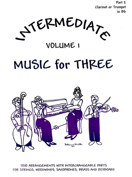 Intermediate Music for Three - Volume 1