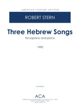 R. Stern: 3 Hebrew Songs