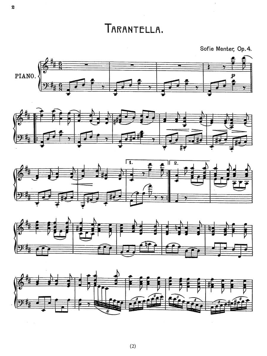 Menter: Works for Piano, Opp. 4-7