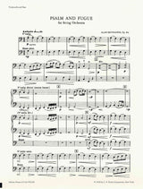 Hovhaness: Psalm and Fugue, Op. 40a