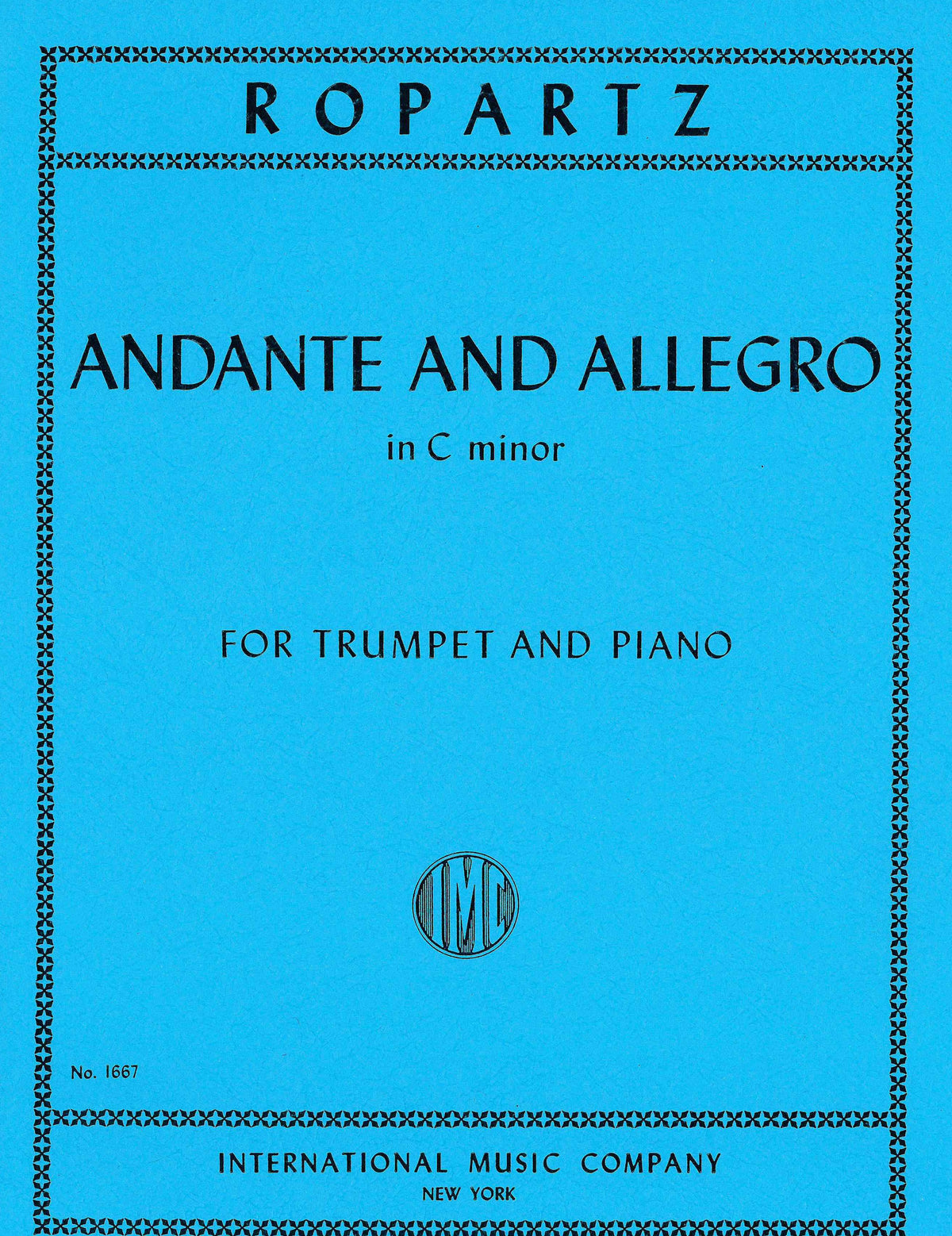 Ropartz: Andante and Allegro in C Minor