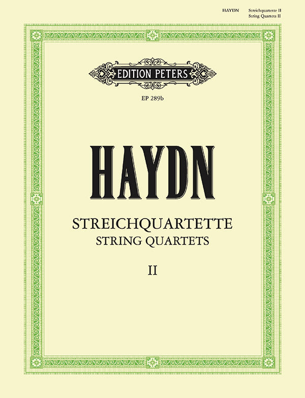 Haydn: Complete String Quartets - Volume 2 – Ficks Music