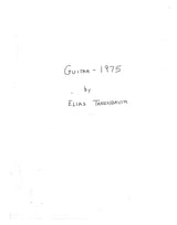Tanenbaum: Guitar-1975