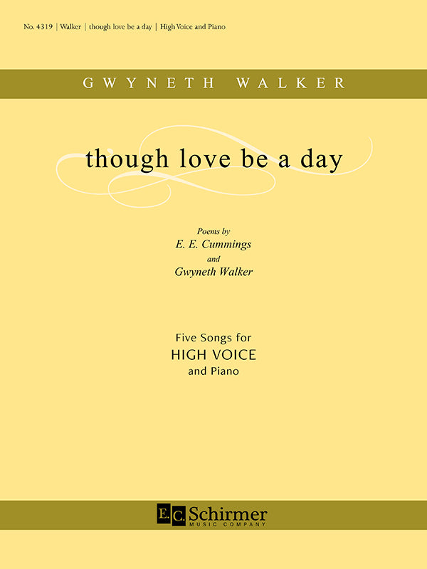 Walker: though love be a day