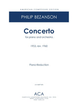 Bezanson: Piano Concerto