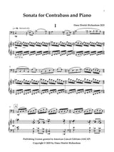 D. Richardson: Double Bass Sonata