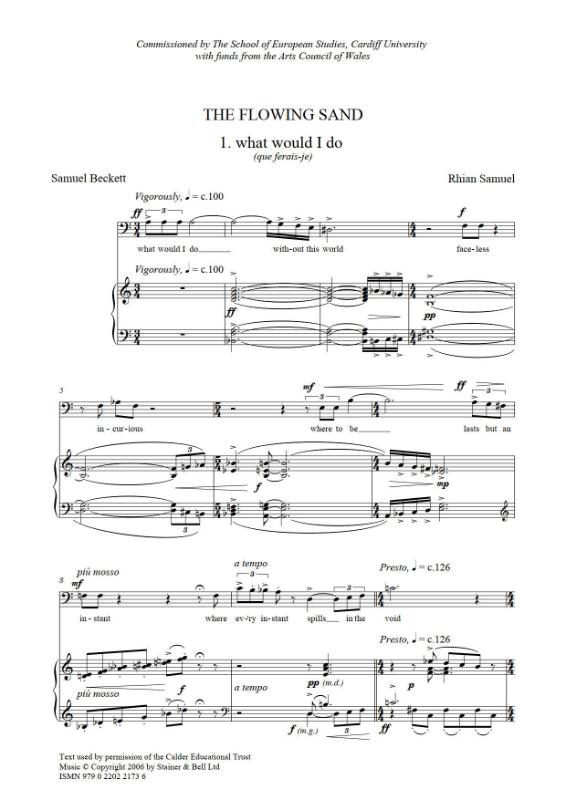 Samuel: The Flowing Sand