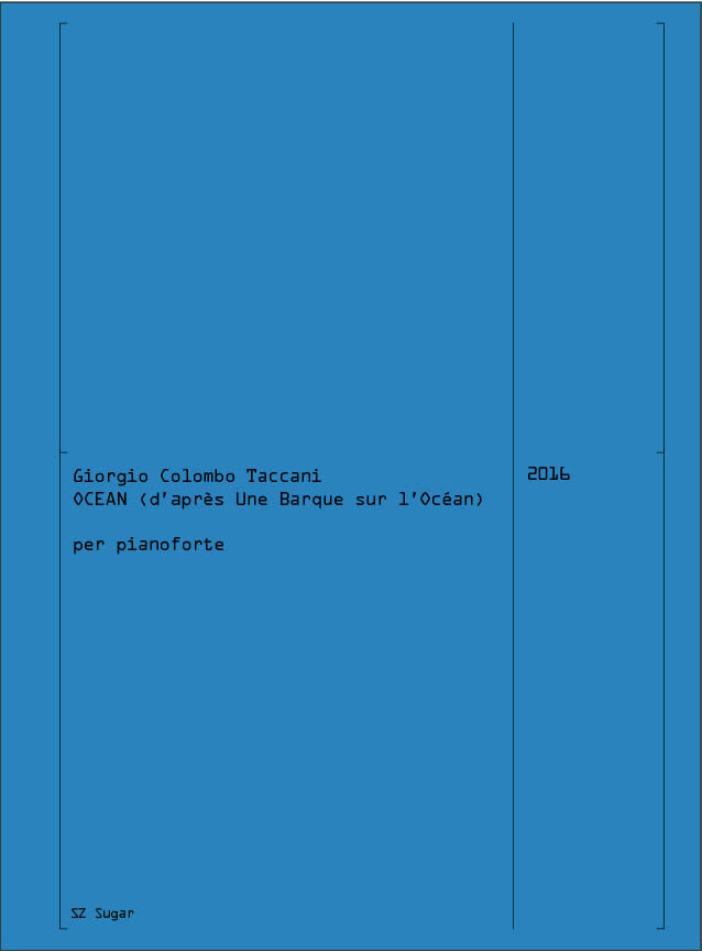 Taccani: OCEAN (d'après Une Barque sur l'Océan)