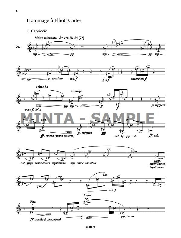 Kurtág: Signs, Games and Messages for Oboe & English Horn