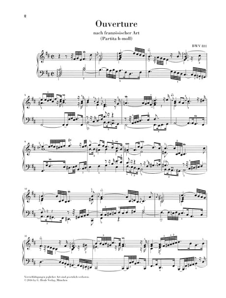 Bach: French Overture in B Minor, BWV 831