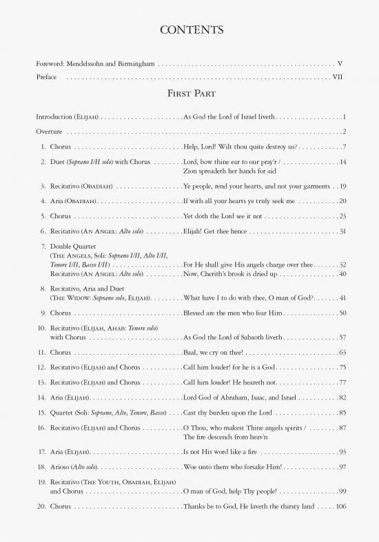 Mendelssohn: Elijah, MWV A 25, Op. 70