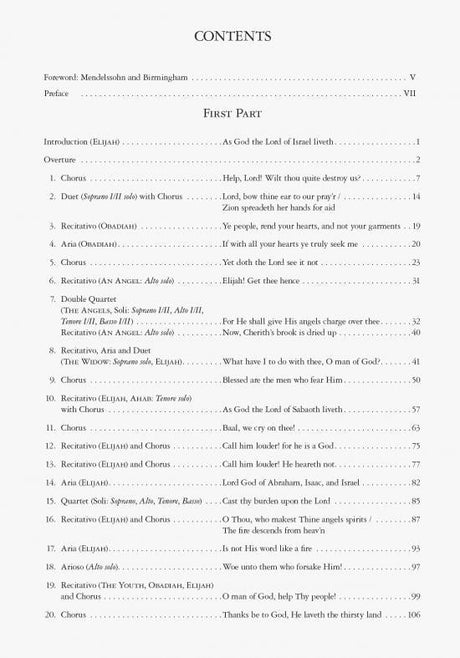 Mendelssohn: Elijah, MWV A 25, Op. 70