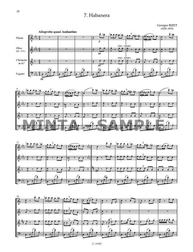 Quartets for Woodwinds
