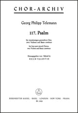 Telemann: Psalm 117 - Laudate Jehovam