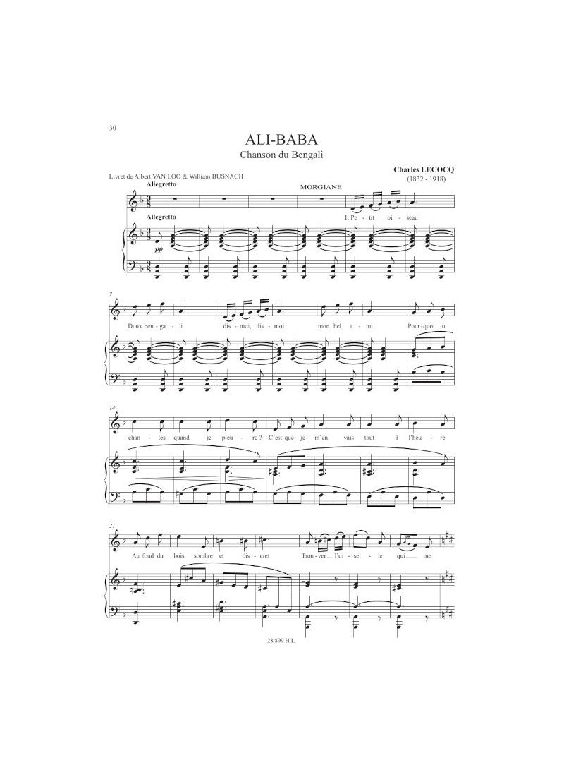 Airs d'opéras comiques - Soprano Volume B