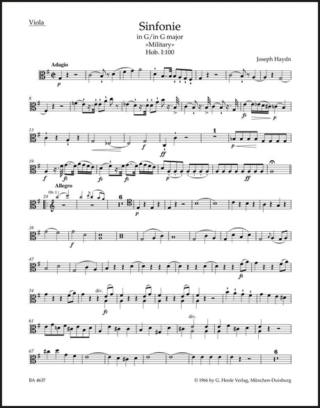 Haydn: Symphony in G Major, Hob. I:100