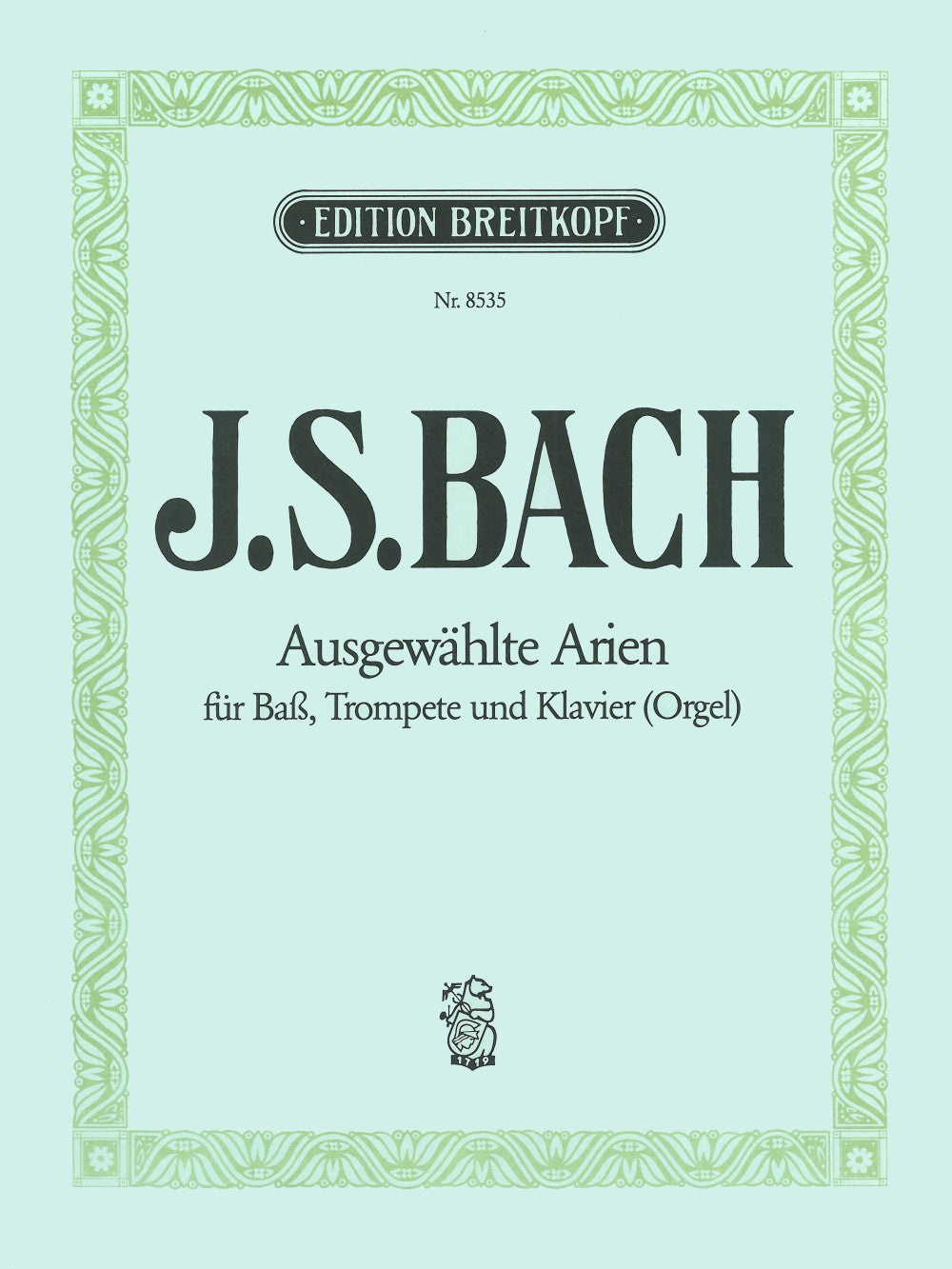 Bach: Selected Bass Arias from Cantatas