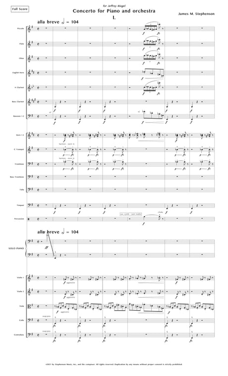 Stephenson: Piano Concerto