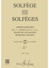 Solfège des Solfèges - Volume 4A