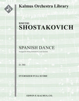 Shostakovich: Spanish Dance, D. 580 (arr. for string orchestra)