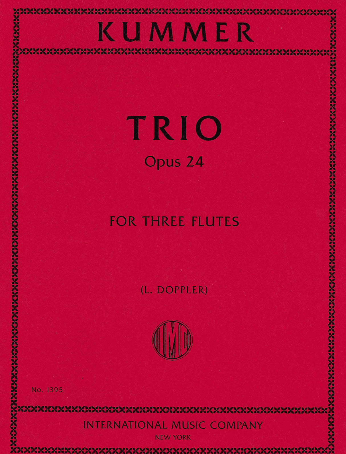 Kummer: Flute Trio in G Major, Op. 24