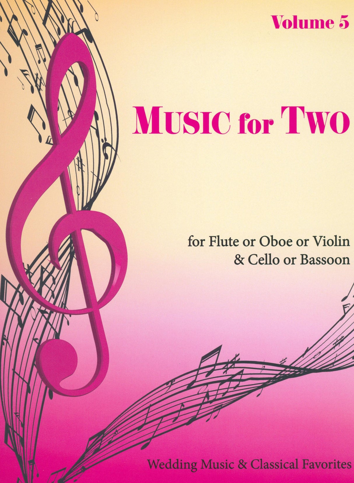 Music for Two - Volume 5 (for violin or flute or oboe & cello or bassoon)