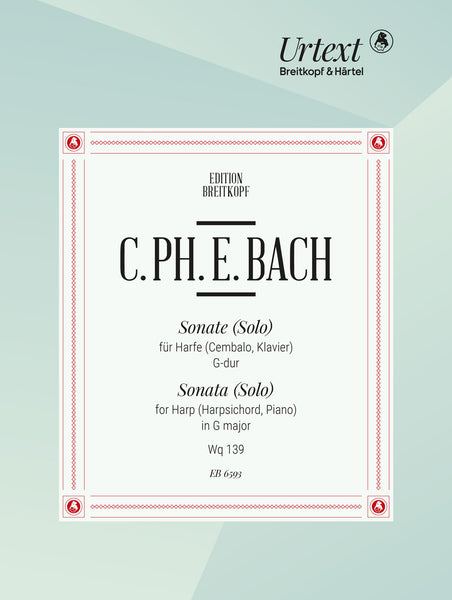 C.P.E. Bach: Harp Sonata in G Major, Wq. 139 – Ficks Music