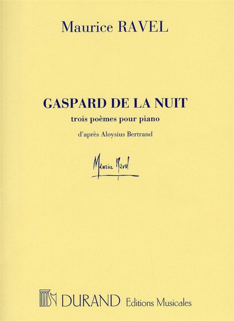 Ravel: Gaspard de la Nuit – Ficks Music