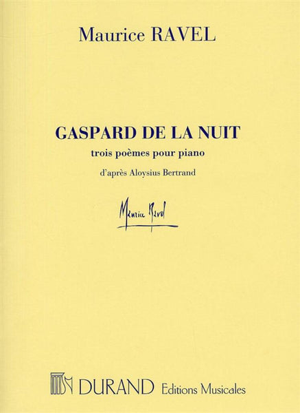 Ravel: Gaspard de la Nuit – Ficks Music