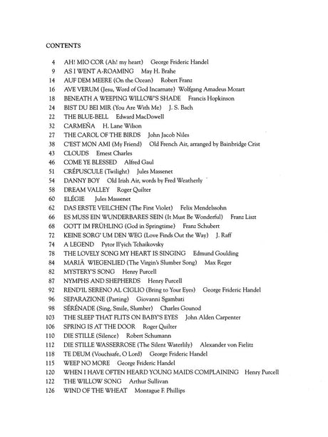 The First Book of Mezzo-Soprano/Alto Solos – Part II