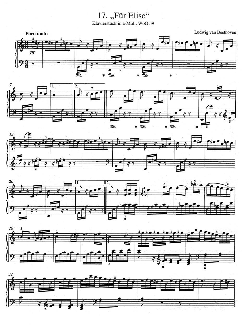 Sheet music composed by Johann Nepomuk Hummel (1778-1837) – Ficks