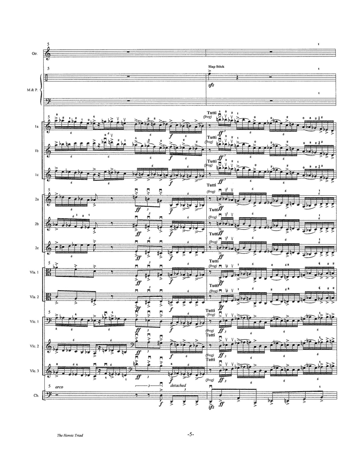 A. Thomas: The Heroic Triad