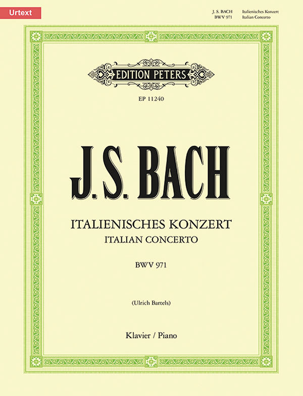 Bach: Italian Concerto, BWV 971