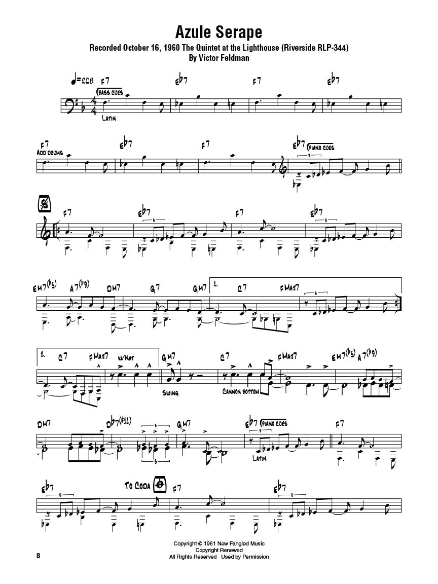 Cannonball Adderley Omnibook