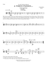 Cl. Baker: A Voice Passes
