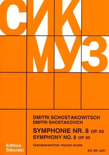Shostakovich: Symphony No. 8, Op. 65