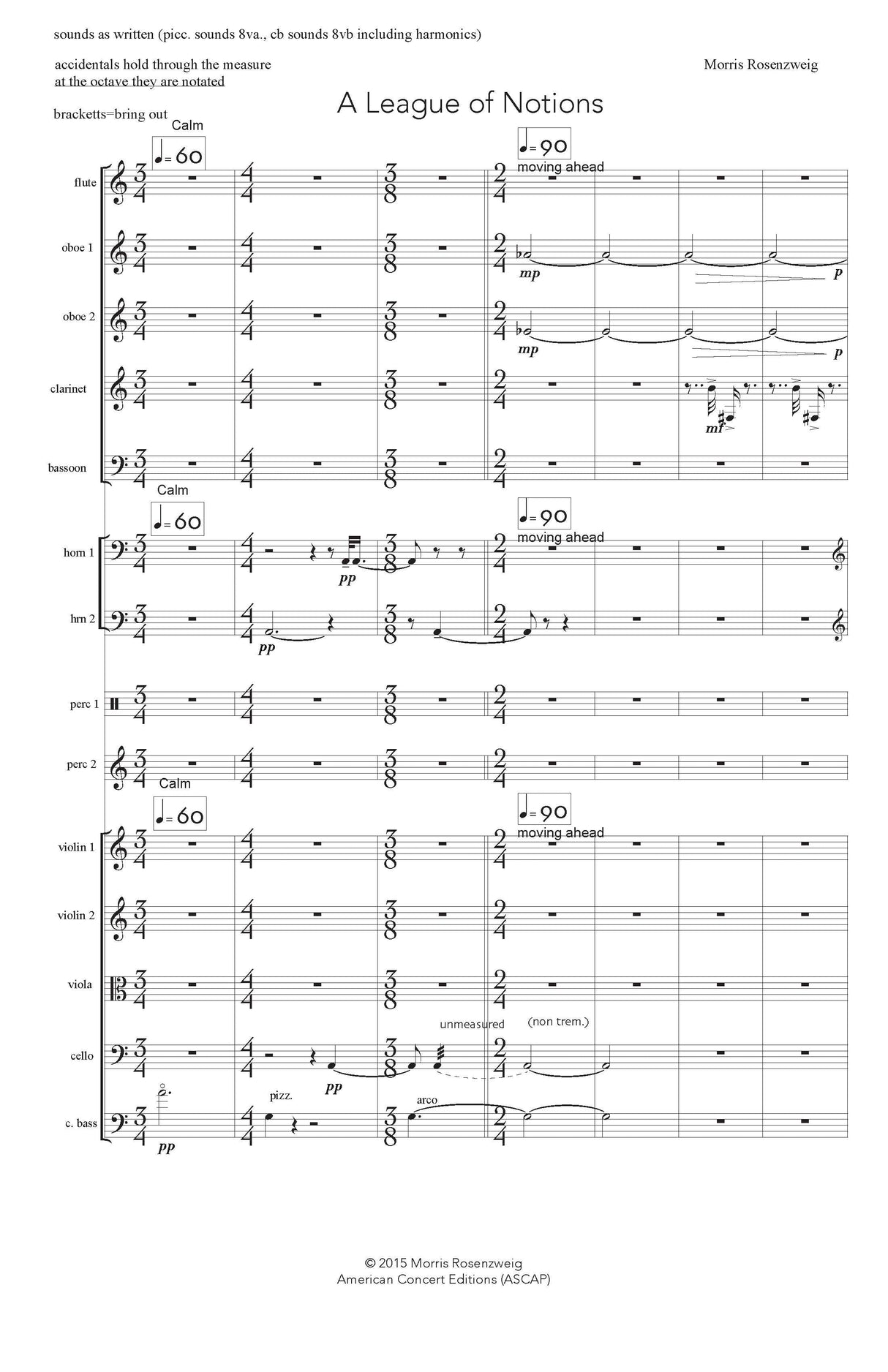 Rosenzweig: A League of Notions