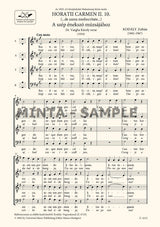 Kodály: Horatii Carmen II.10