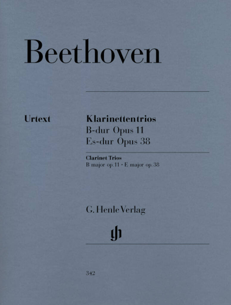 Beethoven: Clarinet Trios, Opp. 11 & 38 – Ficks Music