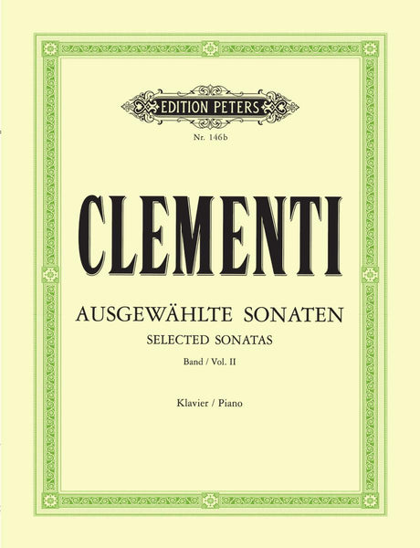 クラシック CLEMENTI COMPLETE SONATAS FOR FORTEPIANO Clementi: Complete Sonatas Vol.II - Brilliant Classics