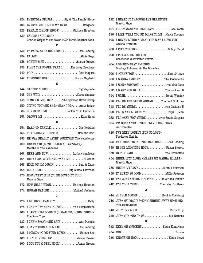 The Real R&B Book