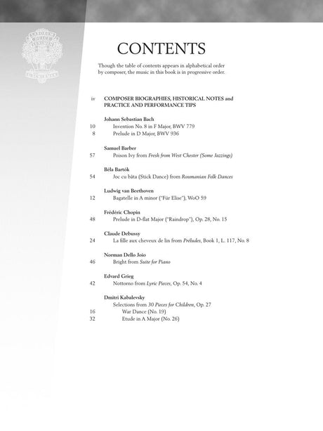 Baroque to Modern: Upper Intermediate Level