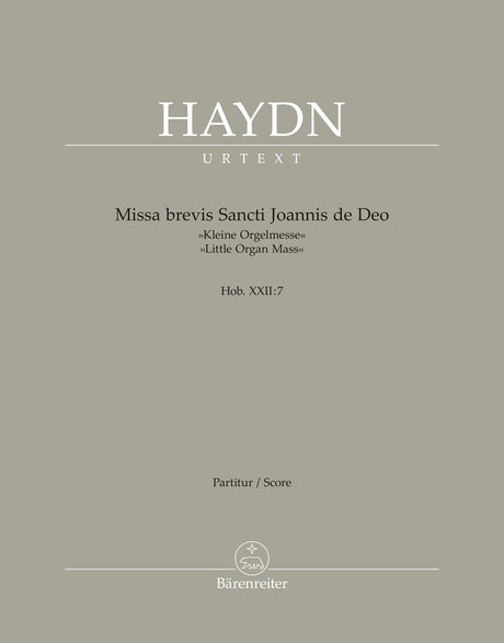 Haydn: Missa brevis Sancti Joannis de Deo, Hob. XXII:7