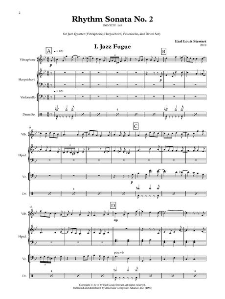 Stewart: Rhythm Sonata No. 2