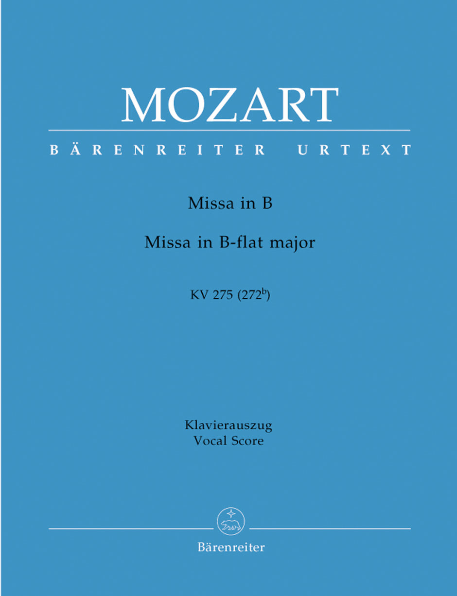 Mozart: Missa brevis in B-flat Major, K. 275 (272b) – Ficks Music