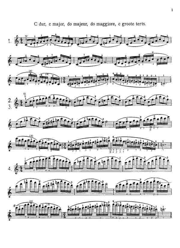 Sheet music composed by Carl Flesch (1873-1944) – Ficks Music