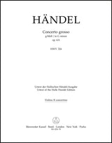 Handel: Concerto grosso in G Minor, HWV 324, Op. 6, No. 6