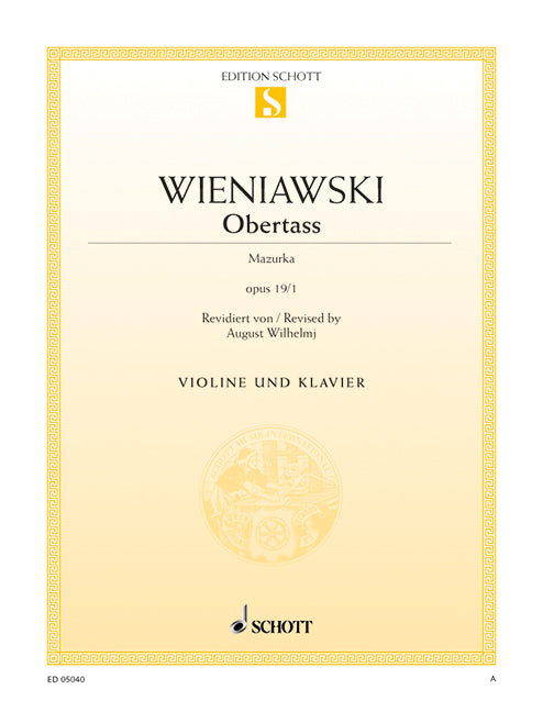 Wieniawski: Obertass, Op. 19, No. 1